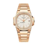 Patek Philippe Nautilus 7118/1200R-001 “Rose Gold Diamond Bezel” Luxury Clone Quality