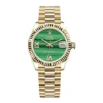 Rolex Datejust 126333 “Gold Green Dial” Signature Replica 1:1