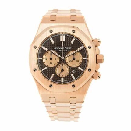 AP Royal Oak Chronograph 26331OR.OO.D821CR.01 “Rose Gold” High-End Replica 1:1