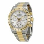 Rolex Daytona Two-Tone 116523 “White Dial” Authentic Super Replica - Image 2