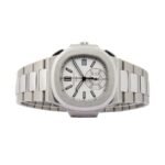 Patek Philippe Nautilus Chronograph 5980/1A-019 “White Dial” Precision Clone - Image 5