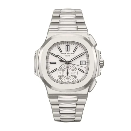 Patek Philippe Nautilus Chronograph 5980/1A-019 “White Dial” Precision Clone