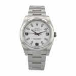 Rolex Air-King Stainless Steel White Dial 114200 Elite Clone Edition