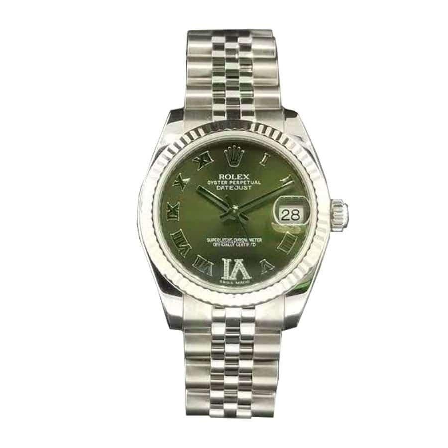rolex-datejust-220239-stainless-steel-green-roman-dial-replica.jpg Rolex Datejust 126333 “Two-Tone” Mirror Clone Quality - Image 1