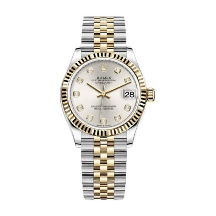 Rolex Lady-Datejust 279173 Silver Diamond Dial Deluxe Replica Edition