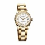 Rolex Datejust 278278 Yellow Gold Fluted Bezel Top Replica 1:1 - Image 2