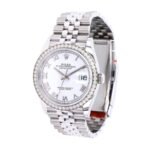Rolex Datejust 126284RBR “White Roman Dial” Ultra Luxury Clone - Image 2