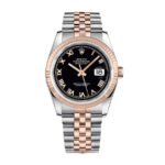 Rolex Datejust 126231-0085 “Black Roman” Precision Clone