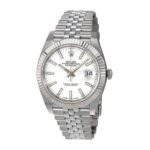 Rolex Datejust 126334 “White Dial Jubilee” Ultra Fine Replica - Image 2